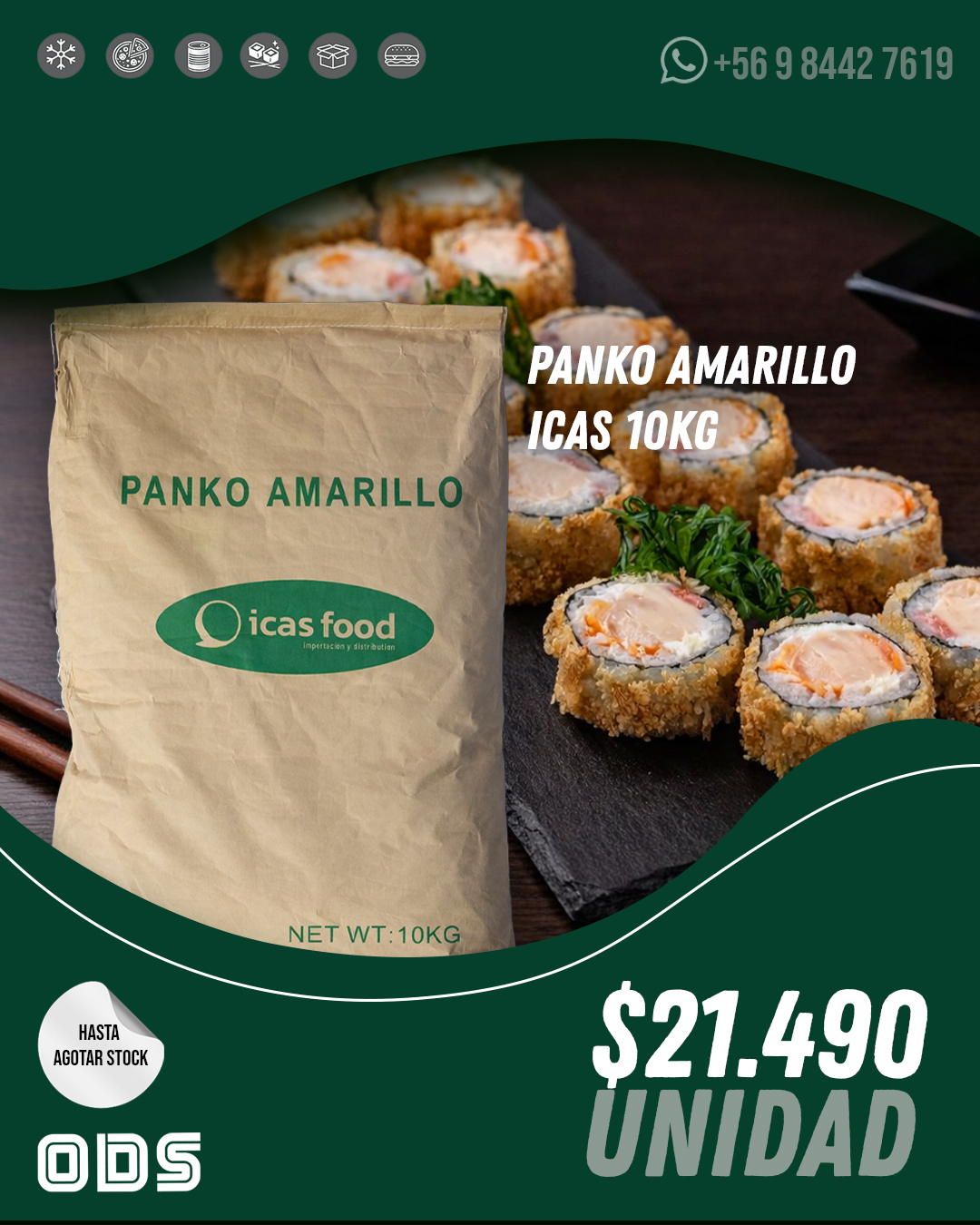 PANKO AMARILLO ICAS 10KG